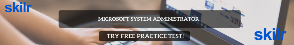 Microsoft System Administrator free test