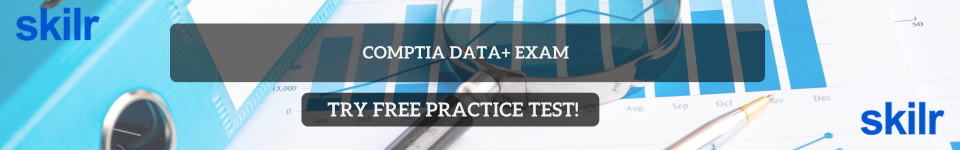 CompTIA Data+ exam banner