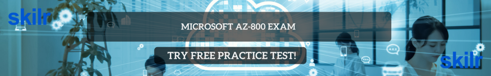 Microsoft AZ-800 Exam free test