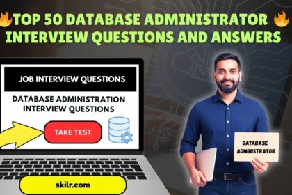 🔥Top 50 Database Administrator 🔥 Interview Questions and Answers