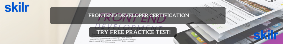 Front End Developer Free Practice Test