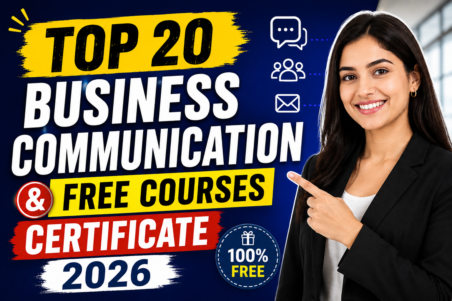 Top 20 Business Communication Free Courses & Certificate 2026