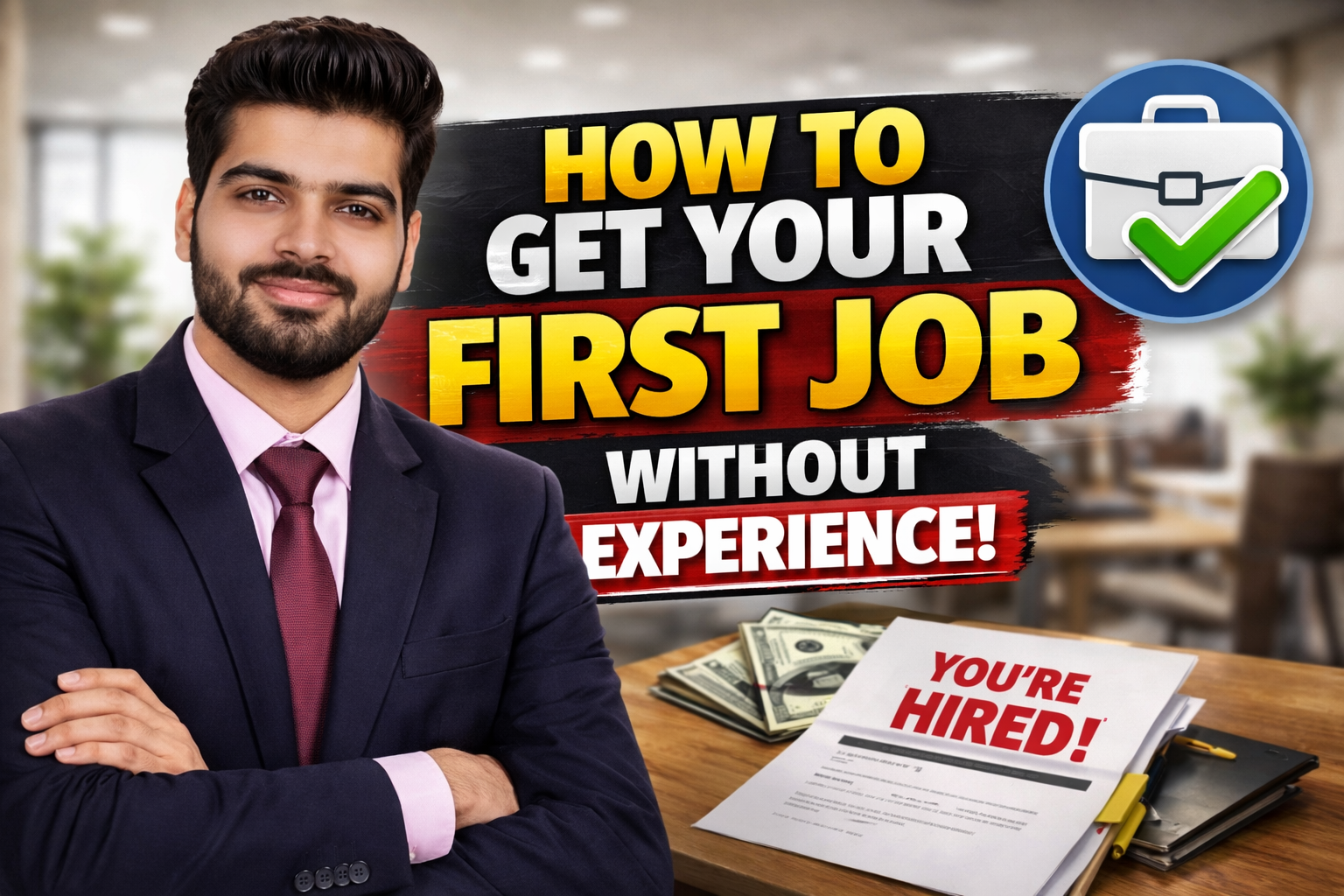 How to Get your first job without experience