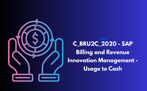 C_BRU2C_2020 - SAP Certified Application Associate - SAP Billing and Revenue Innovation Management - Usage to Cash Exam