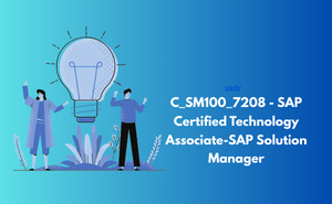 C_SM100_7208 - SAP Certified Technology Associate-SAP Solution Manager, Mandatory and Managed System Configuration (7.2 SPS8)