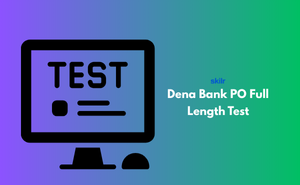 Dena Bank PO Full Length Test