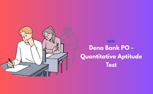 Dena Bank PO - Quantitative Aptitude Test