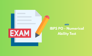 IBPS PO - Numerical Ability Test