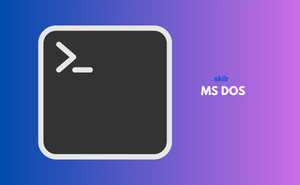Certificate in MS DOS