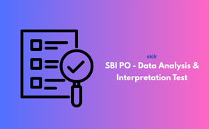 SBI PO - Data Analysis & Interpretation Test