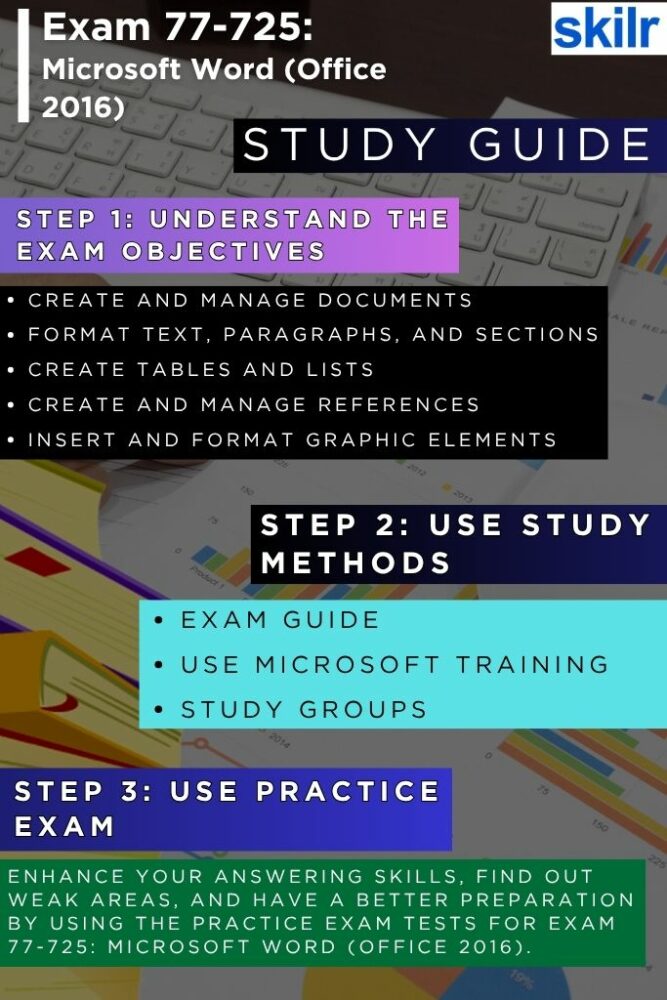 Exam 77-725: Microsoft Word (Office 2016)