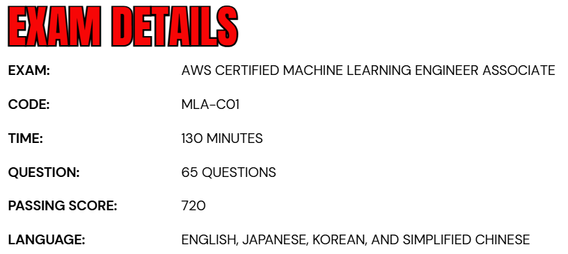 AWS MLA-C01