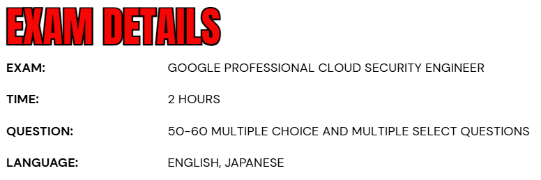 Google Professional Cloud Security Engineer