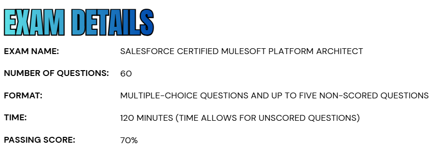 Salesforce Certified MuleSoft Platform Architect