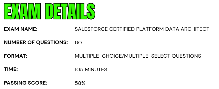 Salesforce Certified Platform Data Architect