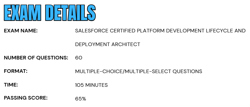 Salesforce Certified Platform Development Lifecycle and Deployment Architect